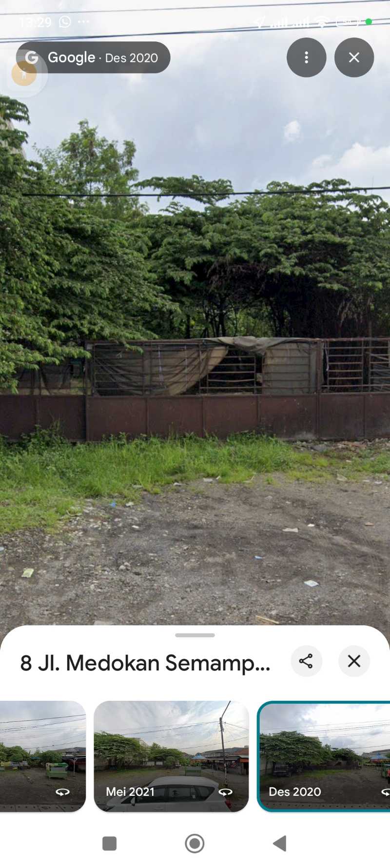 Dijual /disewakan Tanah Medokan Semampir Dekat Raya MERR Surabaya Timur - Image 1
