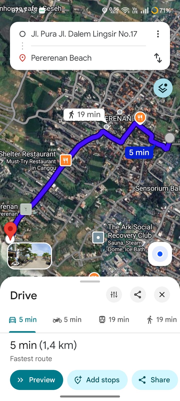 Dijual Tanah Bonus Villa 2 Lantai Jalan Dalem Lingsir Dekat Pantai Canggu Badung Bali - Thumbnail 2