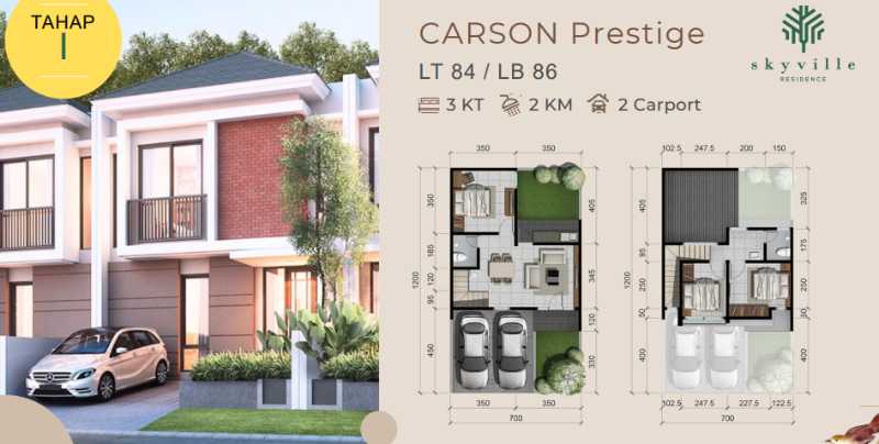 Dijual Rumah Baru Siap Huni Strategis di Skyville Residence Sidoarjo - Image 1