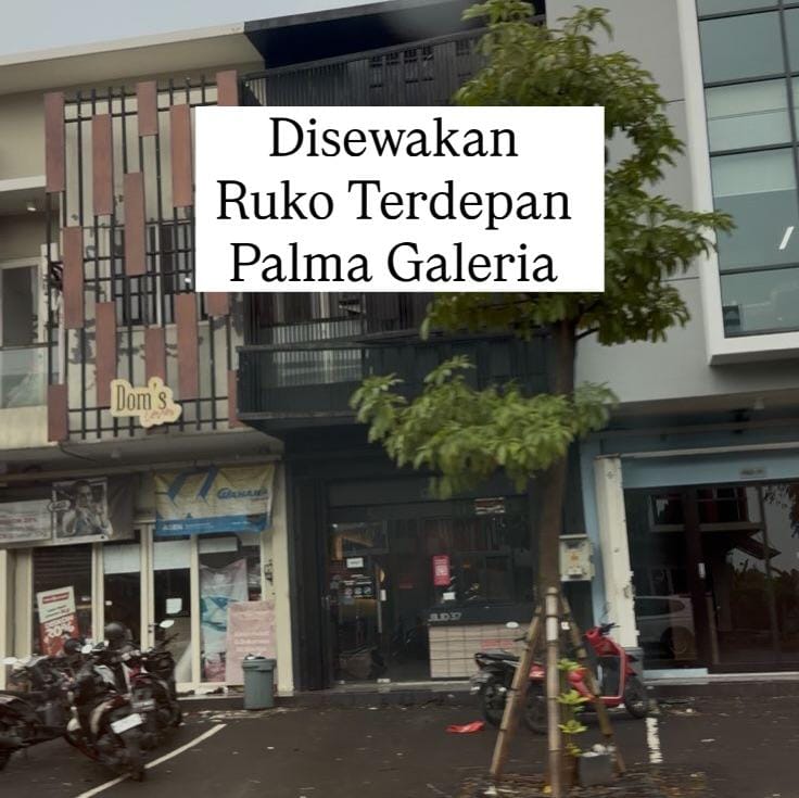 Disewakan Ruko 2 Lantai Siap Huni Lokasi Komersial Strategis Palma Galeria Citraland Surabaya Barat - Image 1