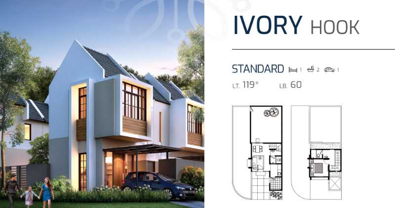 Dijual Rumah Baru Posisi Hook Strategis di Grand Sunrise Gresik - Thumbnail 2