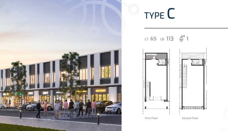 Dijual Ruko Baru dan Siap Pakai di Grand Sunrise Gresik - Thumbnail 2