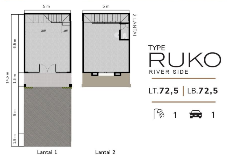 Dijual Ruko Baru Lokasi Strategis di The Cemandi Sidoarjo - Thumbnail 2