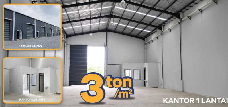 Dijual Gudang Baru Bebas Banjir Strategis di Gedangan Industrial Park Sidoarjo - Thumbnail 2