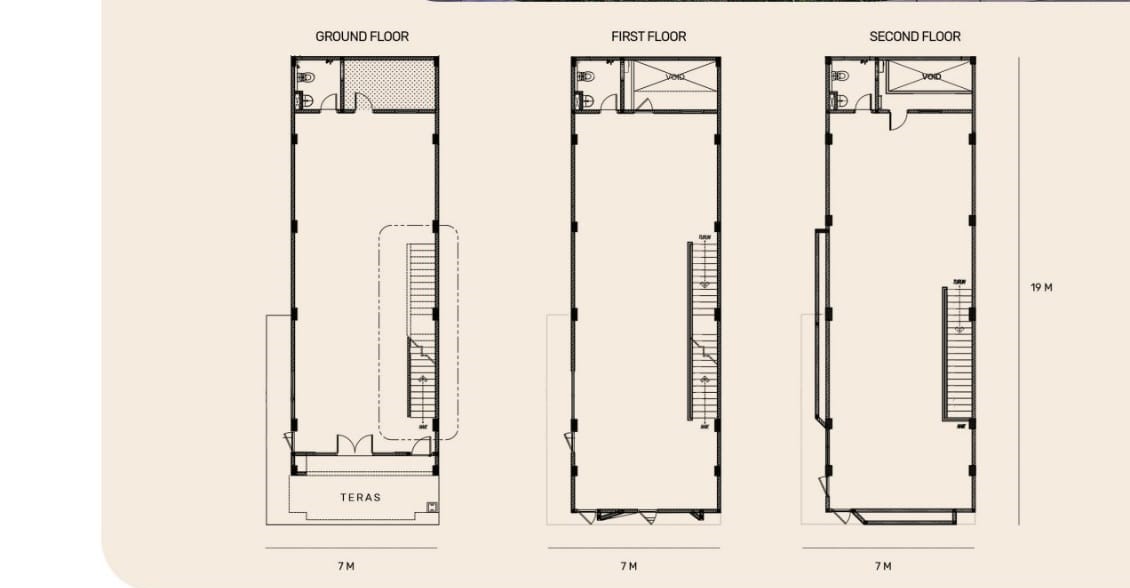Dijual Ruko Baru Bagus Area Komersial di IV Corner Commercial Citraland Surabaya Barat - Thumbnail 2
