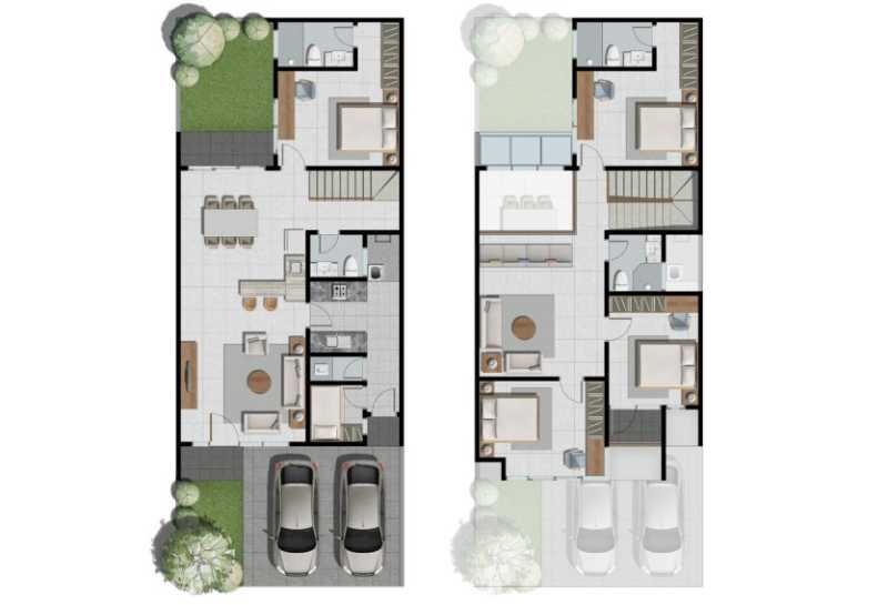 Dijual Rumah Baru Eksklusif di Cluster Lily By The Lake Graha Natura Surabaya Barat - Thumbnail 2