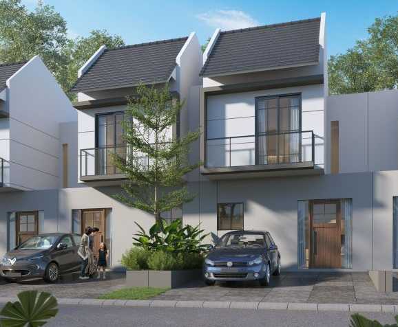 Dijual Rumah Baru Lokasi Strategis Cluster Lily By The Lake Graha Natura Surabaya Barat - Image 1