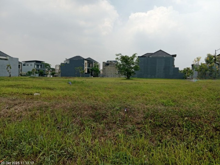 Dijual Tanah Kavling Hook Luas Waterfront Citraland Surabaya Barat - Image 1