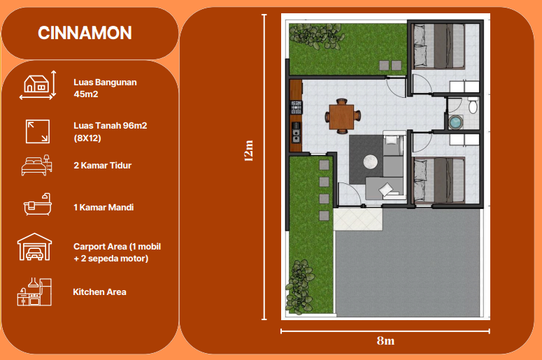 Dijual Rumah Baru Nyaman Surya Jumputrejo Regency Sidoarjo - Thumbnail 2