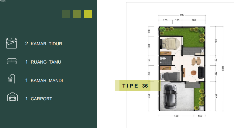 Dijual Rumah Murah Lokasi Strategis di Grand Masangan Permai Sidoarjo - Thumbnail 2