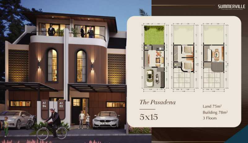 Dijual Rumah Baru Lokasi Strategis di Summerville Sidoarjo - Thumbnail 2