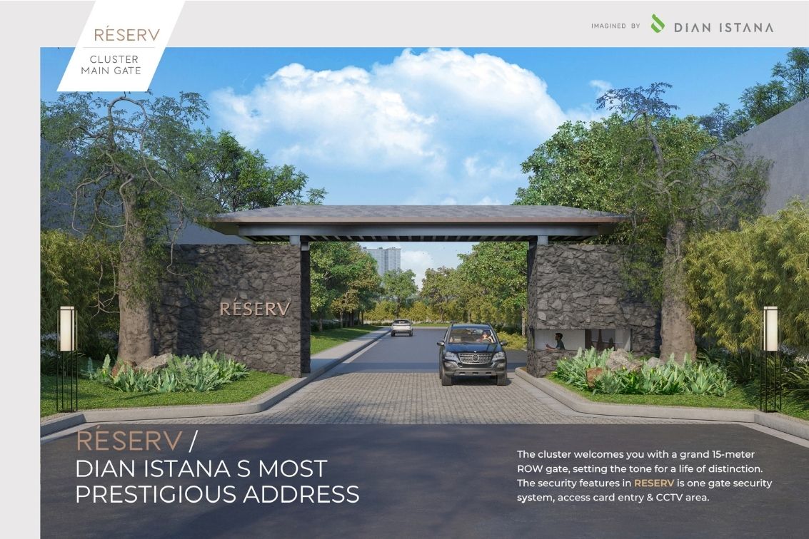 Dijual Rumah Baru Mewah di Dian Istana Cluster Reserv Surabaya Barat - Thumbnail 2