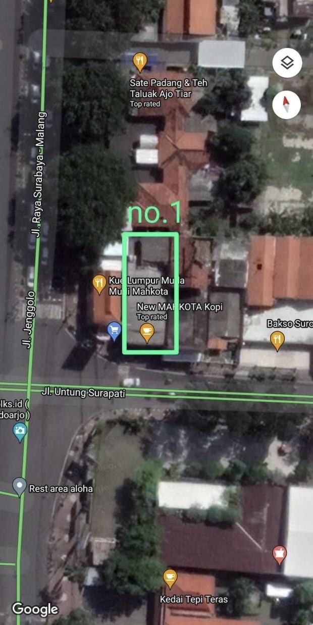 Dijual 2 Ruko Strategis di Jalan Untung Suropati Sidoarjo - Thumbnail 2