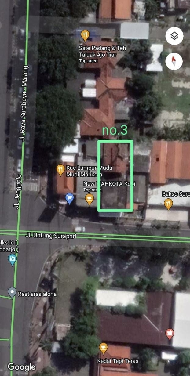 Dijual 2 Ruko Strategis di Jalan Untung Suropati Sidoarjo - Thumbnail 3