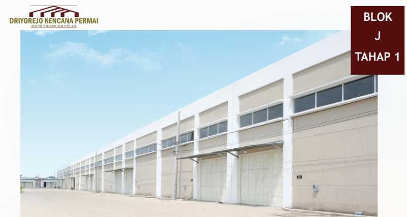 Dijual Gudang Baru Strategis di DKP Warehouse 2 Blok J Tahap 3 Gresik - Image 1