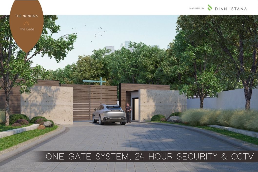 Dijual Rumah Baru Mewah Style California di Dian Istana Cluster Park Avenue Extension Surabaya Barat - Thumbnail 2